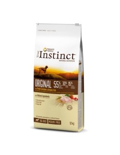 Pienso para perros adultos True Instinct Original Medium - Maxi con pollo 12Kg