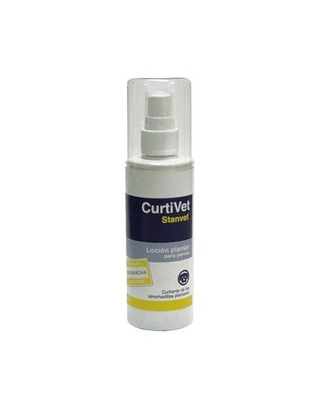 CURTIVET 125 ML, Lotion pour la protection et le soin des coussinets des chiens.