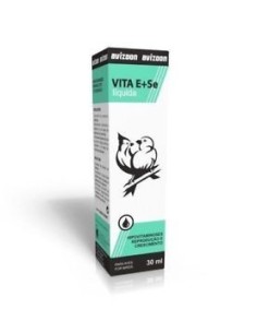 Suplemento vitaminico mineral para aves VITA E + SELENIO AVIZOON 30 ml