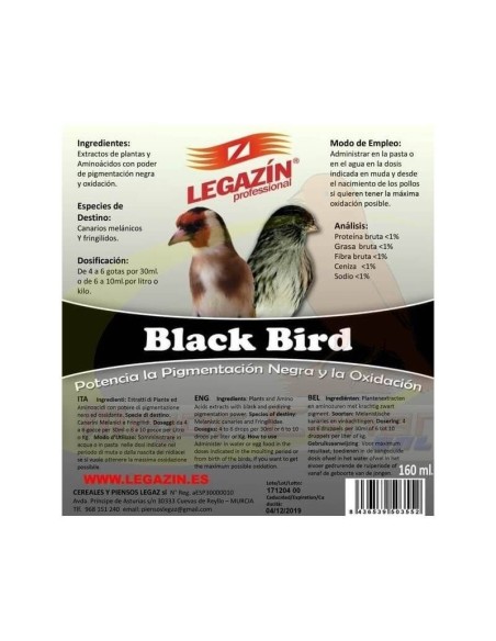 Black Bird Legazin 160 ml