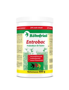 Mezcla de probióticos y prebióticos ENTROBAC ROHNFRIED 600 gr