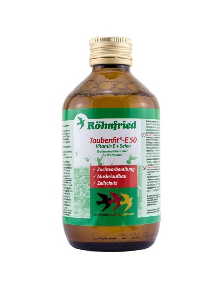 ROHNFRIED E50 taubenfit e + sélénium, 250 ml