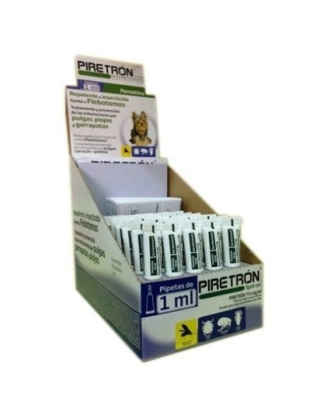 Piretron Pipetas Para Perros Pequeños 1ml