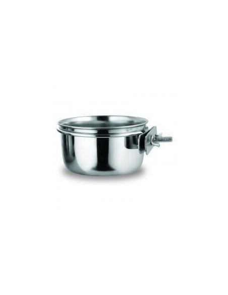 Comedero acero inox. con soporte 800 ml Copele