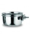 Comedero acero inox. con soporte 800 ml Copele