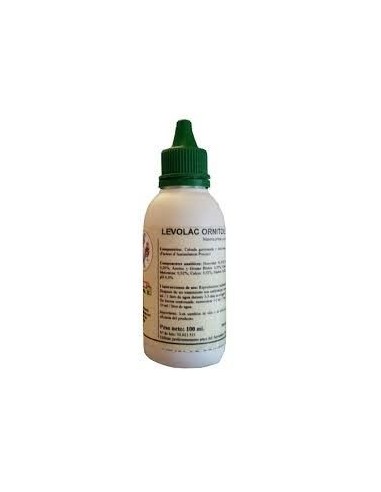 Mezcla De Probióticos Y Prebióticos LEVOLAC LIQUIDO para aves 100 ml Inogan - 1