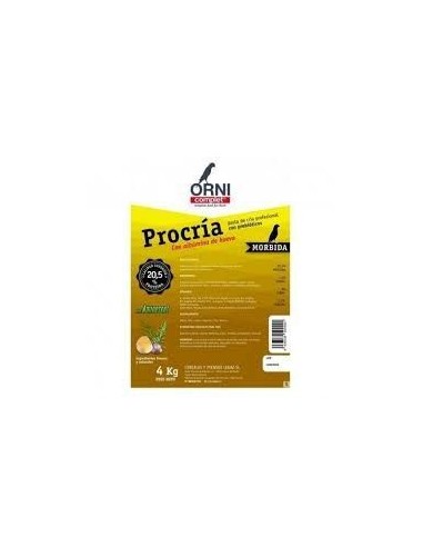 Pasta de cría ALBUMINA PROCRIA ORNICOMPLET 4 KG Legazin - 1