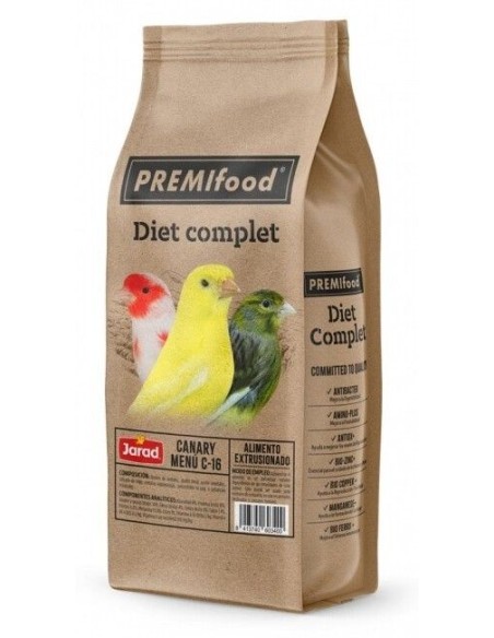 PREMIFOOD Diet Complet Canary Menú C16 700 gr. Jarad - 1