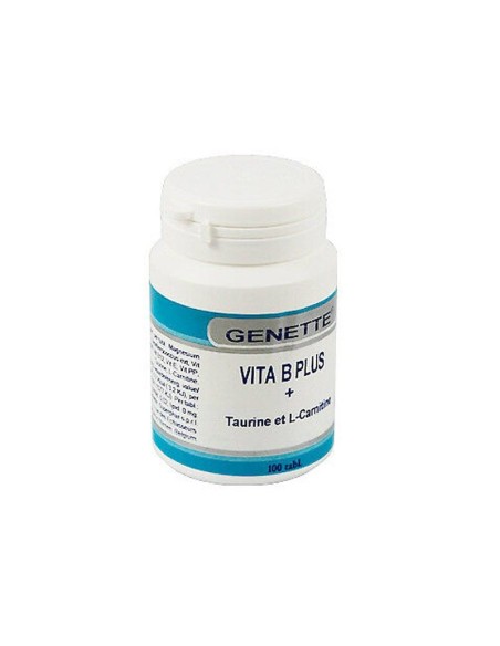 Vita B + de la Taurine et de la L-Carnitine 100 comprimés (revitalisant et fortifiant) pour des pigeons Genette - 1