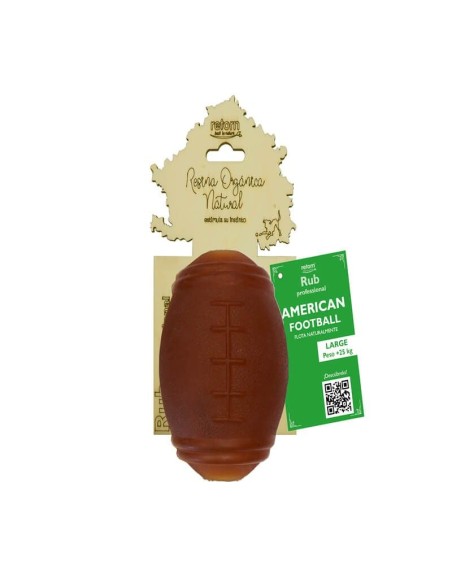 American FOOTBALL RETORN Natural Resin Dog Toy Retorn - 1