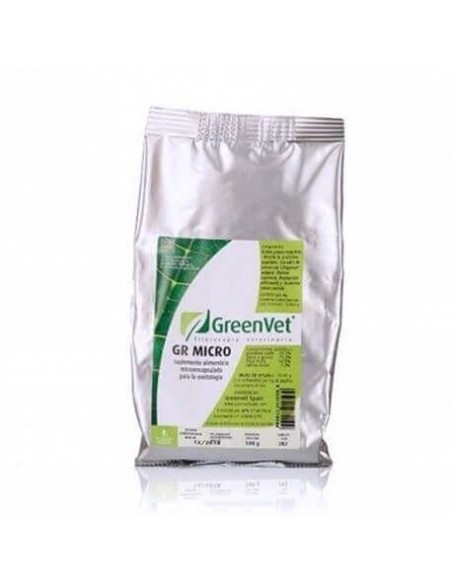 suplemento GREENVET GR MICRO contra el punto negro para aves 500 gr GREENVET - 1