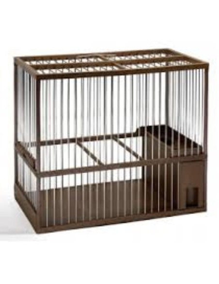 cage de réclamation C2 brun, avec tiroir de rack COMPLEMENTOS PARA AVES - 1