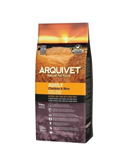 ARQUIVET, pour chien adulte, poulet et riz 15 kg. ARQUIVET SLU - 1