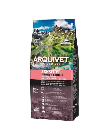 ARQUIVET SENSITIVE pour chien, saumon et pomme de terre 15 kg. ARQUIVET SLU - 1