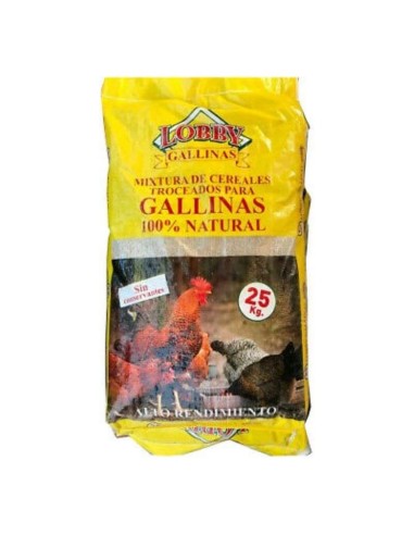 Mixtura de cereales troceados para gallinas, 25kg  - 1