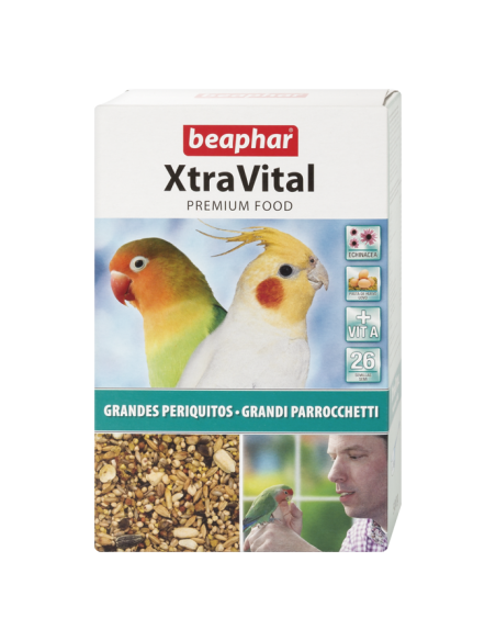 XTRA VITAL BEAPHAR mixure pour agapornis et nynphas 500 gr BEAPHAR  - 1