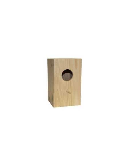 Wooden nest for NINFAS 18 x 30 x 22 cm COMPLEMENTOS PARA AVES - 1