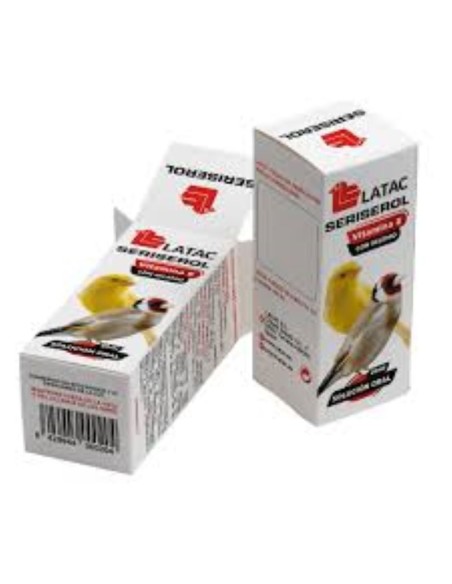 Vitamina E + Selenio SERISEROL LATAC para aves liquido 20 ml Latac - 1