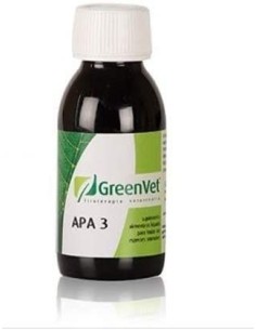 Antibactericida natural APA 3 GREENVET contra coccidios y otras bacterias, para aves 100 ml GREENVET - 1