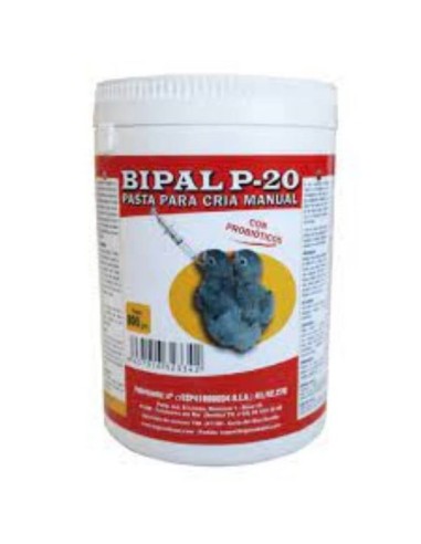 Papilla de cria manual para pichones  BIPAL P 20 800 gr. TEGAN BIPAL - 1