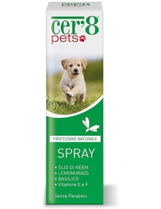 spray repelente de mosquitos para mascotas CER 8 PETS 100 ml COMPLEMENTOS PARA AVES - 1