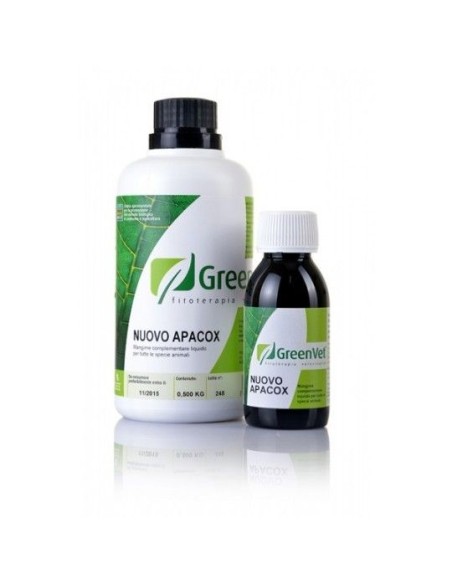 NUOVO APACOX GREENVET natural supplement against cocidios 100 ml GREENVET - 1