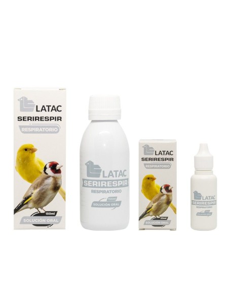 suplemento respiratorio SERIRESPIR LATAC para aves liquido 150 ml Latac - 2