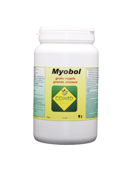 MIOBOL COMED supplément musculaire pour les grands oiseaux, 120 gr