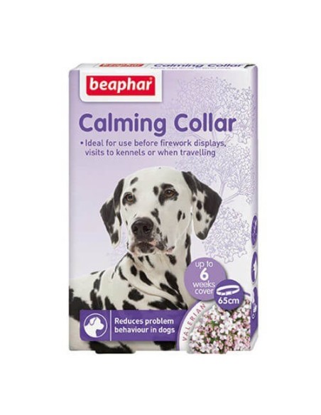 Collar calmante para perro CALMING BEAPHAR 65 cm