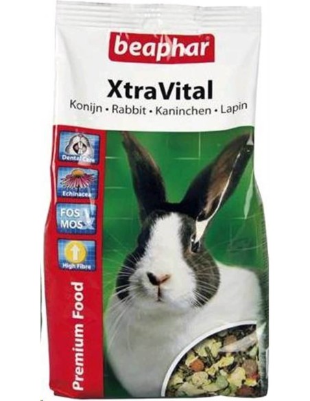 Aliment complet pour lapin XTRA VITAL BEAPHAR 1 kg