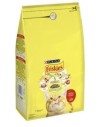 Pienso para gatos FRISKIES BUEY, POLLO Y VERDURA 4 kg