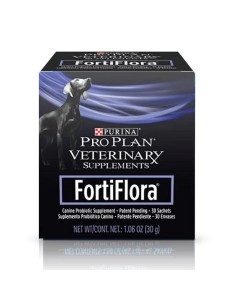 probióticos intestinales para perro FORTIFLORA PURINA PRO PLAN 30 X 1 gr