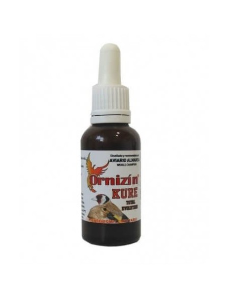 ORNIZIN KURE antibactérien 30 Ml. pour oiseaux