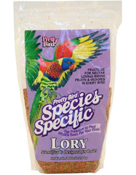 Pretty Bird Lory 1.36 kg multifruit parrot feed