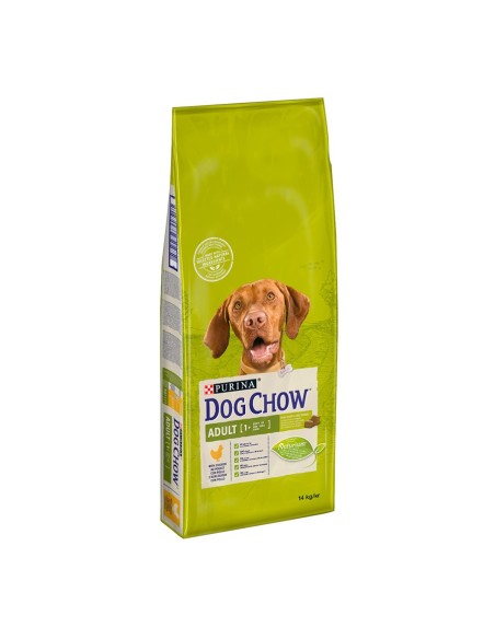 Pienso para perros DOG CHOW Adulto pollo 14 kg.