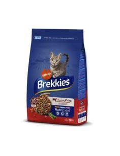 Comida para gatos Brekkies Excel con buey, ternera y verduras