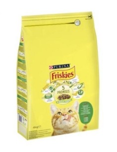 Pienso para gatos FRISKIES CONEJO, POLLO Y VERDURA 1.5 kg