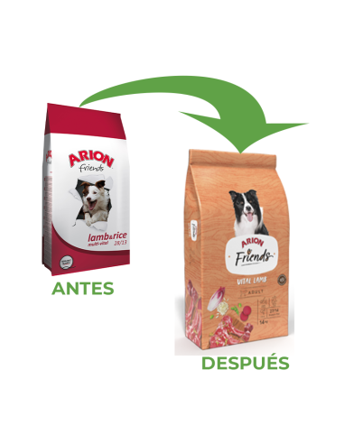 pienso para perro ARION Friends Lamb & Rice 14 kg ARION - 1