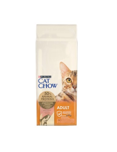 Pienso Purina para gatos CAT CHOW con salmón 1,5 kg