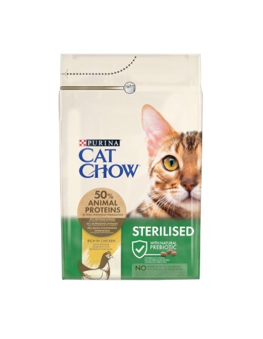 Je pense que le chat stérilisé CAT CHOW POULET de 1,5 kg