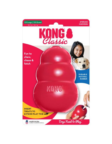 Comprar juguete para perro rojo KONG Classic talla XXL