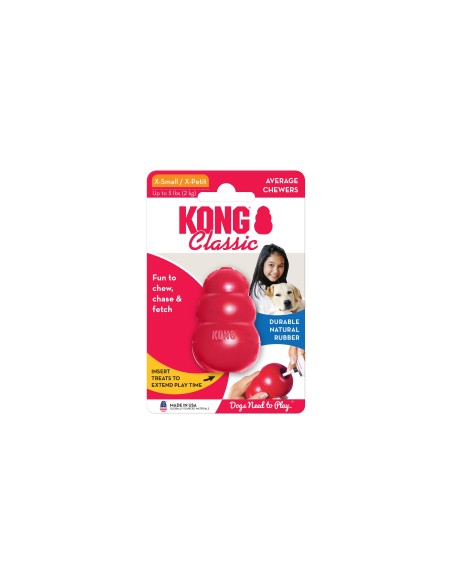 Buy red dog toy KONG Classic size xs