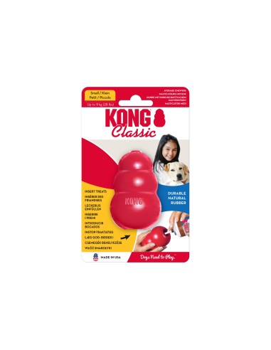 Comprar juguete para perro rojo KONG Classic talla S