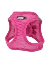 harnais respirant pour chien NAYECO FUCSIA taille XXXS 26-30 cm