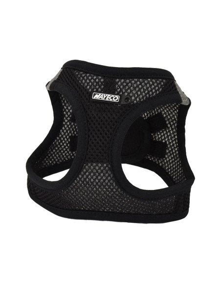 breathable harness for dog NAYECO black size XS 35-40 cm