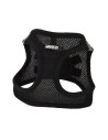 breathable harness for dog NAYECO black size XS 35-40 cm