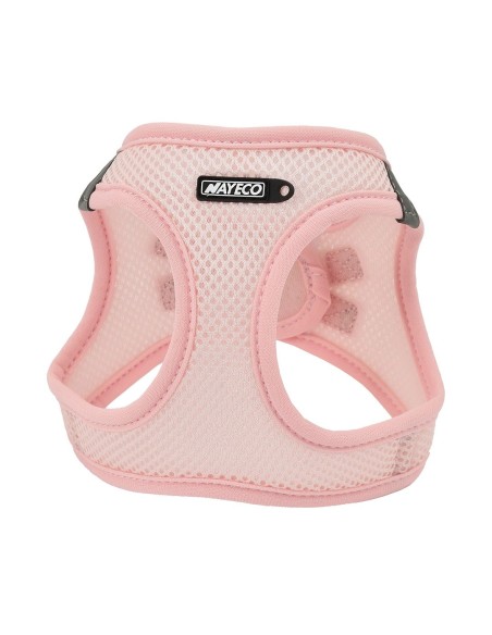 breathable harness for dog NAYECO pink size XS 35-40 cm