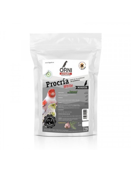 Les Pâtes blanches morbide PROCRÍA BLANC ORNICOMPLET 7 KG