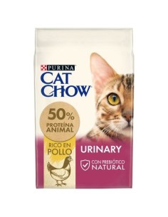 PURINA CAT CHOW Gatos Adultos Cuidado Tracto Urinario Pollo 1,5kg