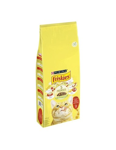 PURINA® FRISKIES® Adult Cat with beef, chicken and vegetables 20kg